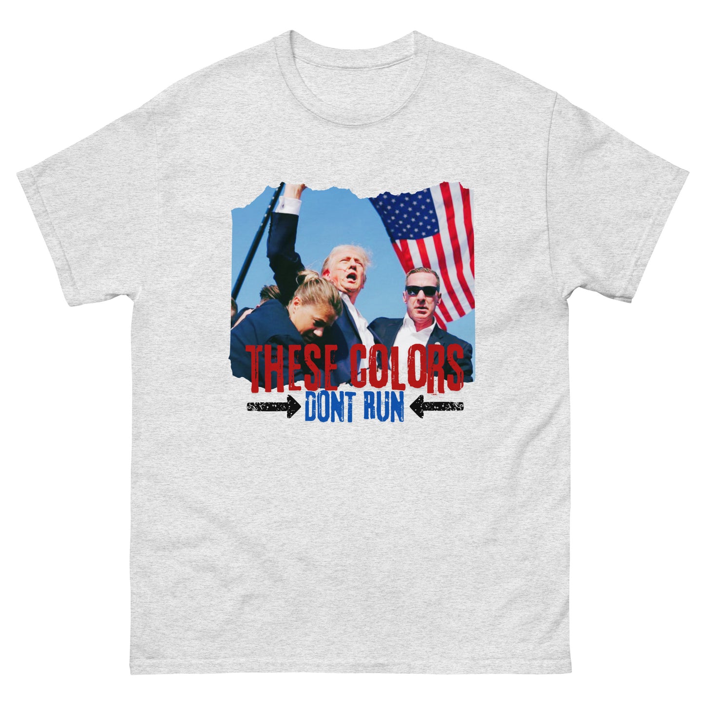 There Colors Don't Run Distress Tee