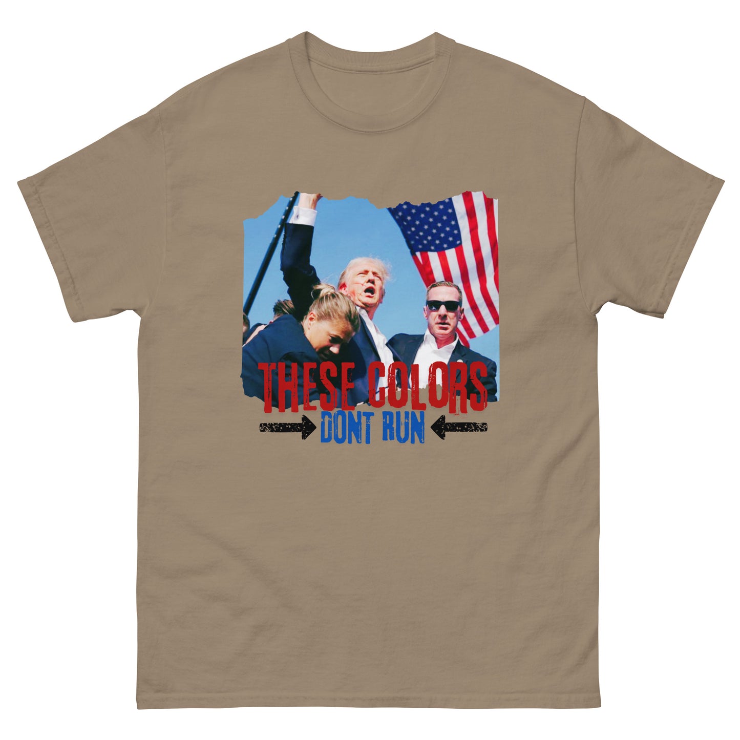 There Colors Don't Run Distress Tee