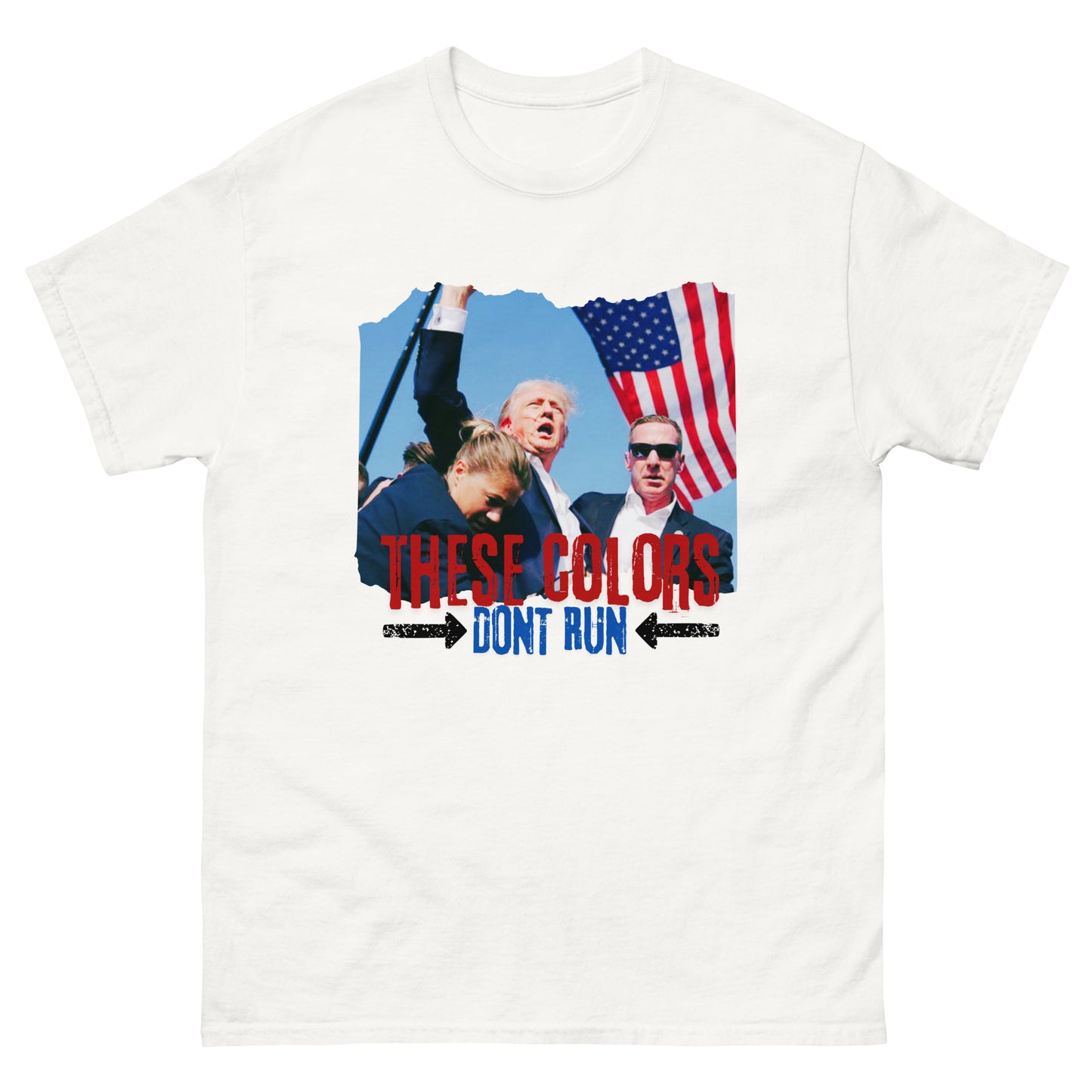 There Colors Don't Run Distress Tee