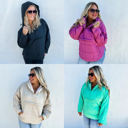 Peyton Puffer Jacket In Four Colors